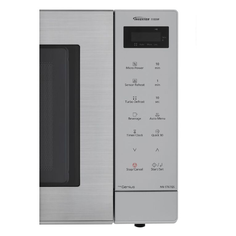 Panasonic 32L Genius Inverter Microwave - Stainless Steel, , hi-res