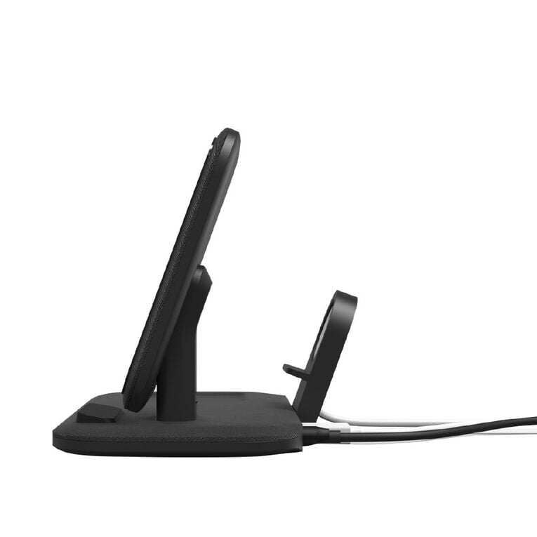Mophie Universal 2-in-1 15W Wireless Charging Stand - Black, , hi-res