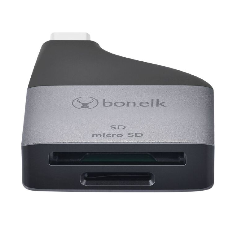 Bonelk USB-C to MicroSD/SD Adapter - Space Grey, , hi-res