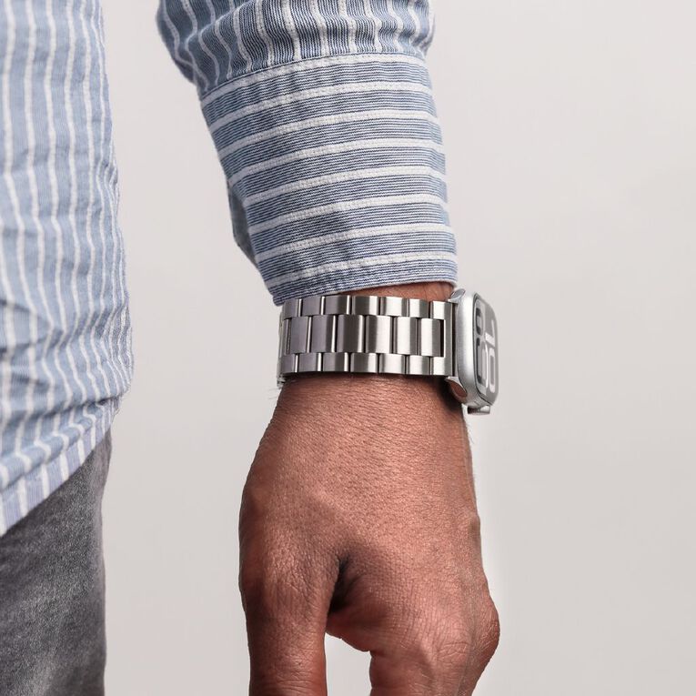 Vonmahlen Link Bracelet 2 for Apple Watch (40-42mm) - Silver, , hi-res