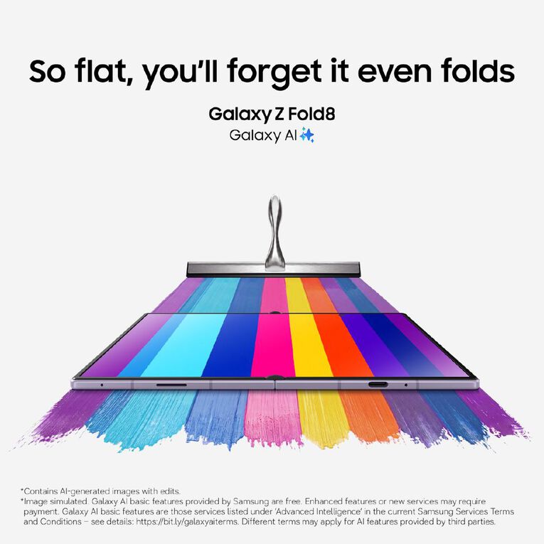 Samsung Galaxy Z Fold8 256GB Lavender, , hi-res