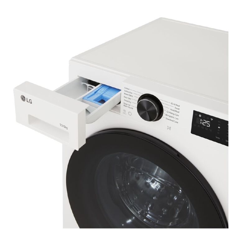 LG 10kg/6kg Series 3 Front Load Washer Dryer Combo, , hi-res