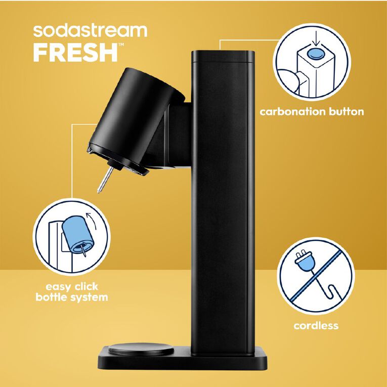 Sodastream Fresh Black 60L, , hi-res
