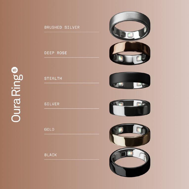 Oura Ring 5 Deep Rose - Size 9, , hi-res