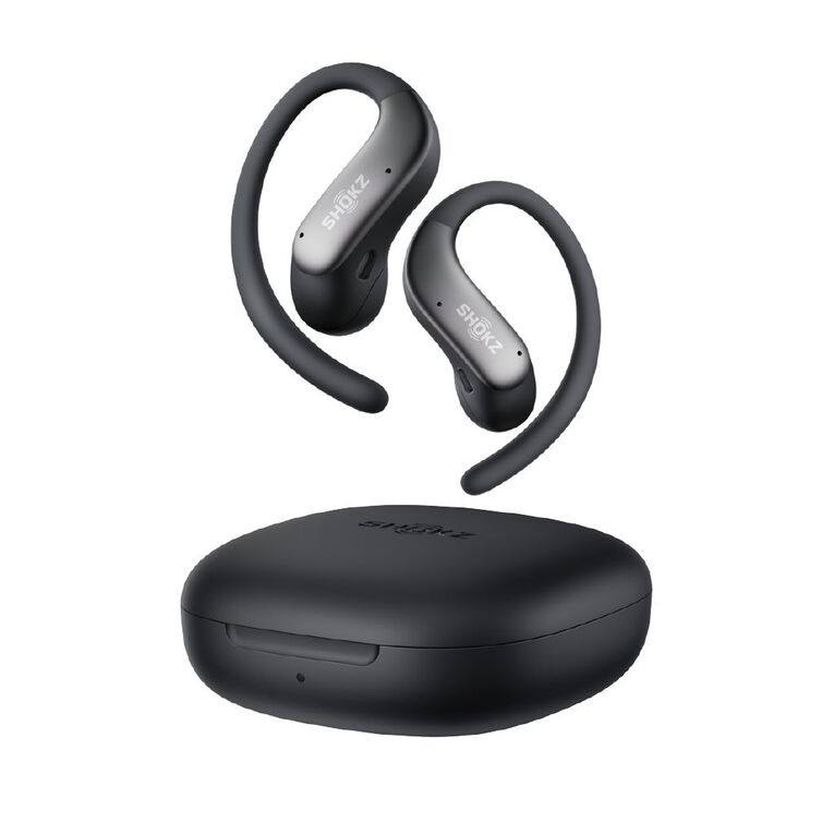 Shokz Open Fit Air 2 True Wireless Open Ear Headphones - Black, , hi-res
