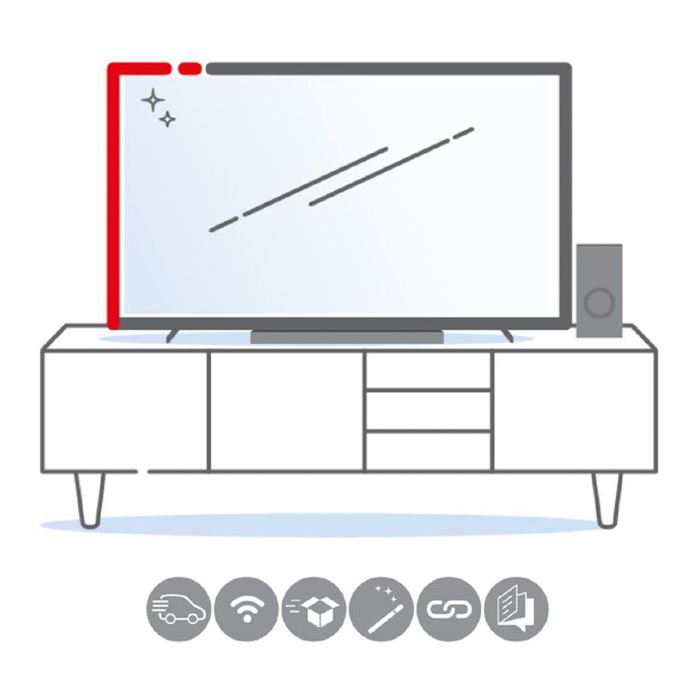 Tech Solutions TV Delivery & Set Up Service 90" & above, , hi-res
