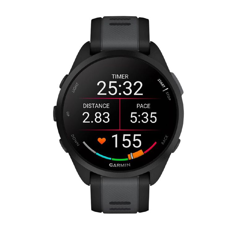 Garmin Forerunner 165 - Black/Slate Grey, , hi-res