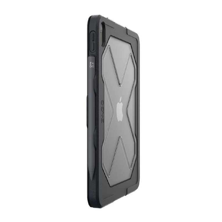 Zagg Rugged Messenger Case for iPad A16 (2025), iPad 10th Gen (10.9" 2022) - Charcoal, , hi-res