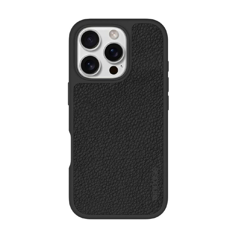 Incase ICON MagSafe Case for iPhone 16 Pro Max (Black Plant Leather), , hi-res