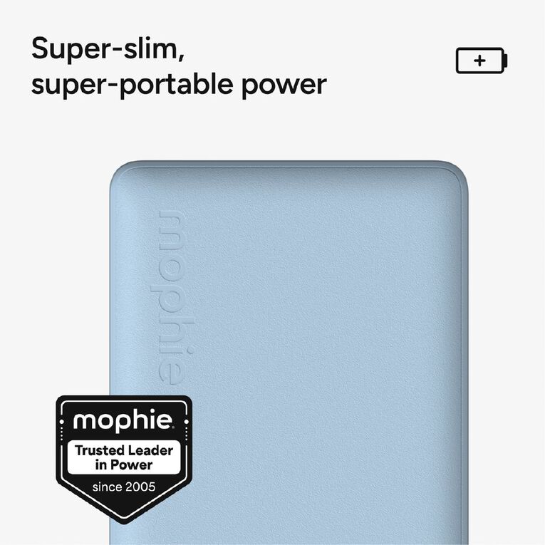 Mophie Power Boost 10K PD Powerbank - Blue, , hi-res