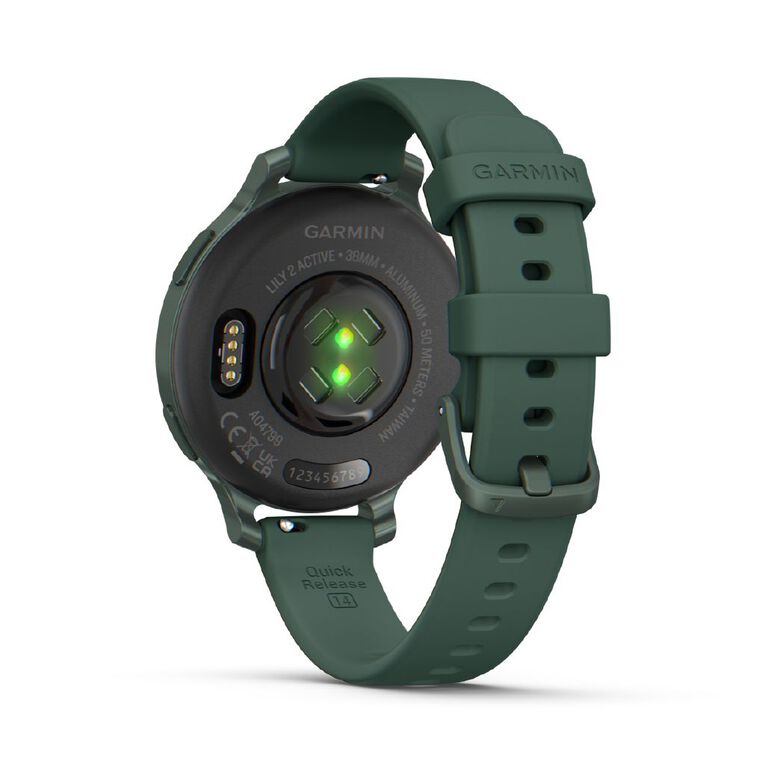 Garmin Lily 2 Active Jasper Green With Jasper Silicone Band, , hi-res