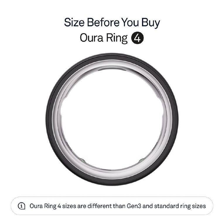 Oura Ring 4 Stealth - Size 14, , hi-res