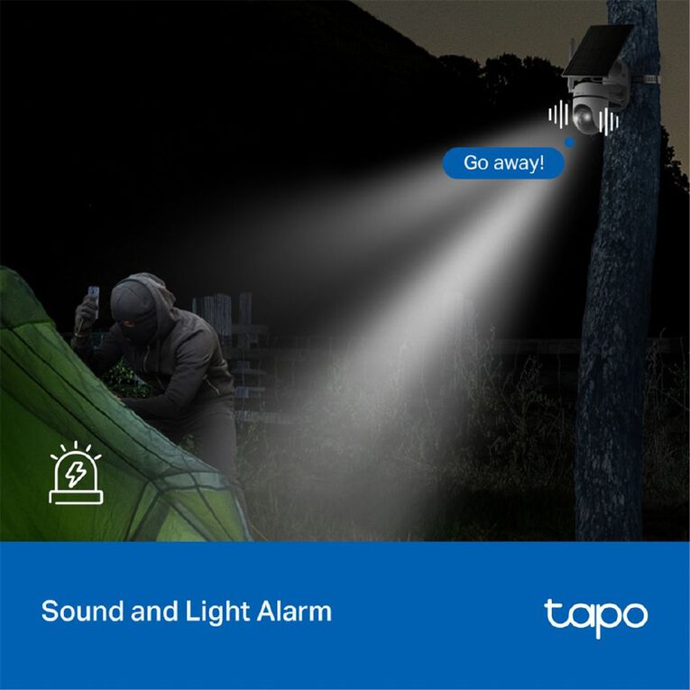 TP-Link Tapo C615G Kit Solar Powered Pan/Tilt 4G LTE Security Camera Kit, , hi-res
