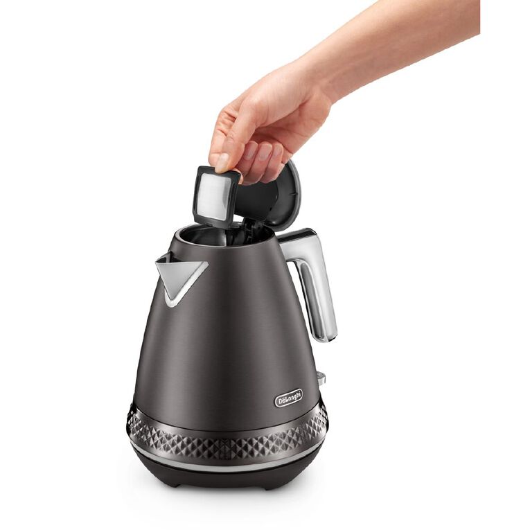 Delonghi Diadema Kettle Black, , hi-res