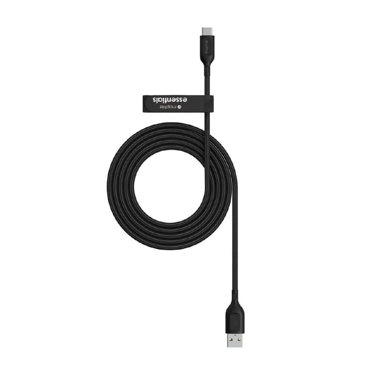 Mophie USB-C to USB-A 2m Cable Black, , hi-res