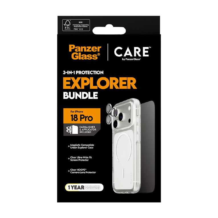 PanzerGlass 3-in-1 Bundle for iPhone 18 Pro / 17 Pro, , hi-res