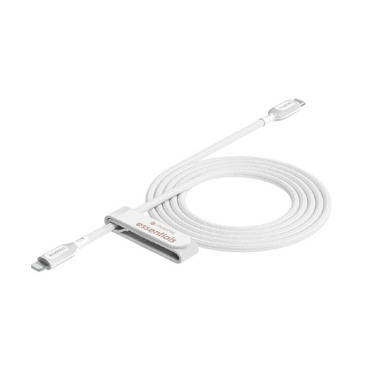 Mophie USBC to Lightning 2m Cable White Noel Leeming