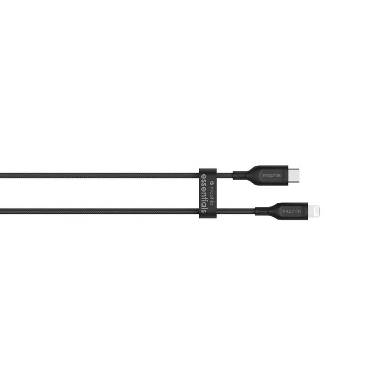 Mophie USB-C to Lightning 1m Cable Black, , hi-res