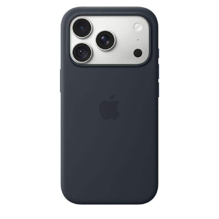 Apple iPhone&nbsp;18&nbsp;Pro Silicone Case with MagSafe - Navy Blue, , hi-res