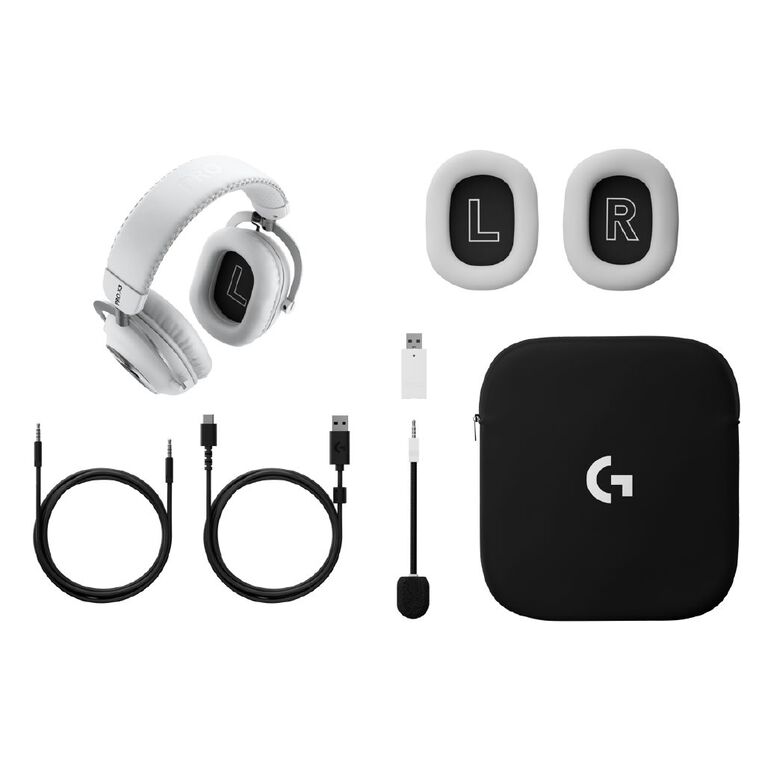 Logitech PRO X3 LIGHTSPEED&nbsp;Wireless Gaming Headset - White, , hi-res