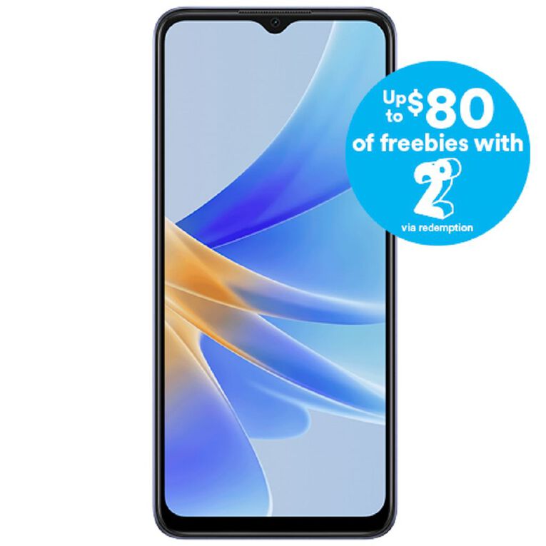 OPPO A17 with 2degrees SIM Midnight Black Noel Leeming