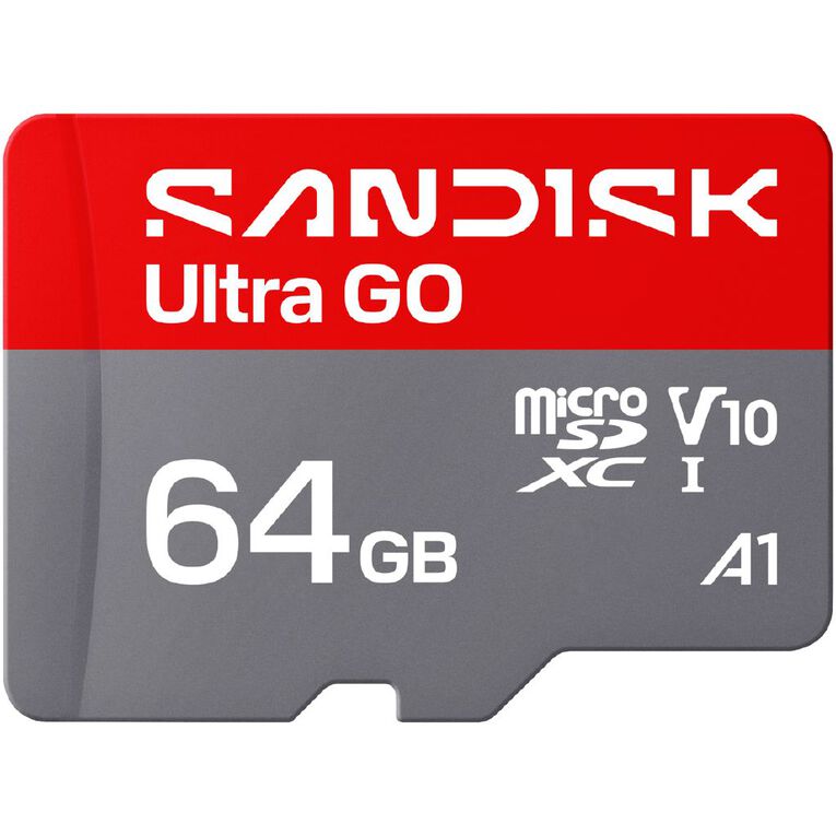 Sandisk Ultra Go UHS-I 64GB MicroSD 140MB/s(R), , hi-res