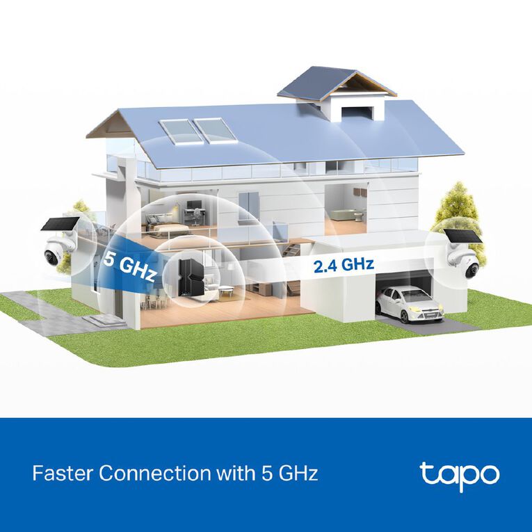 TP-Link Tapo C660 Kit Solar Powered 4K 8MP Pan/Tilt Security Camera Kit, , hi-res