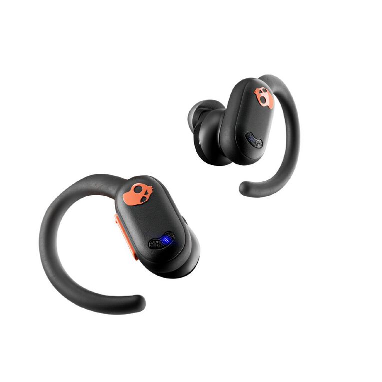 Skullcandy Push ANC Active True Wireless Noise Cancelling Earbuds - Black/Orange, , hi-res
