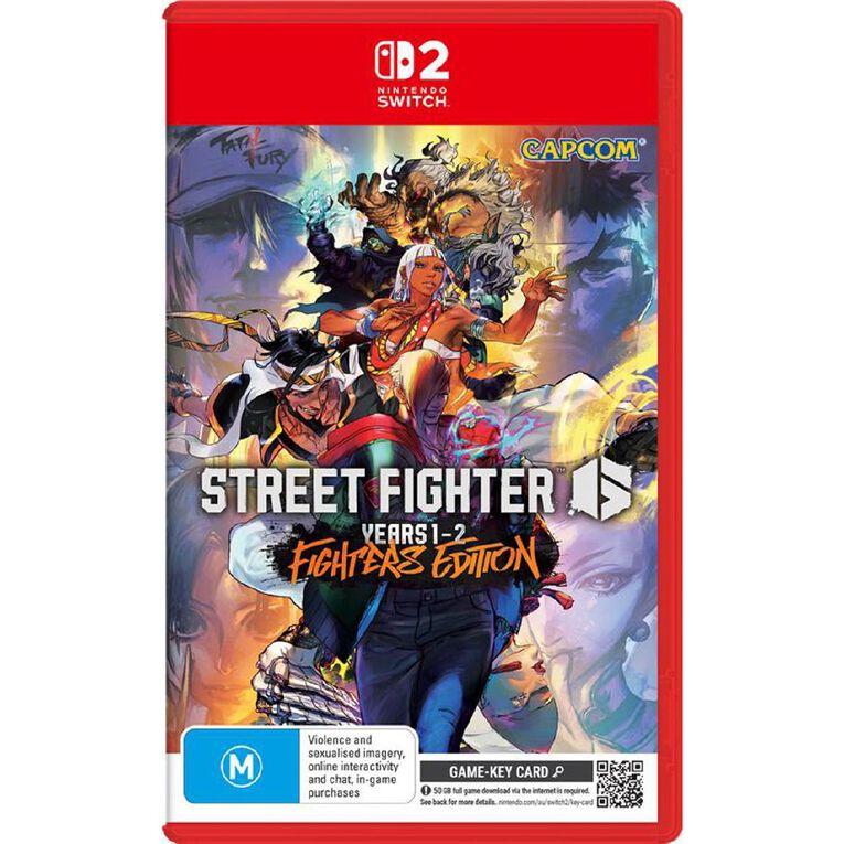 Nintendo Switch 2 Street Fighter 6 Year 1-2 Fighters Edition, , hi-res