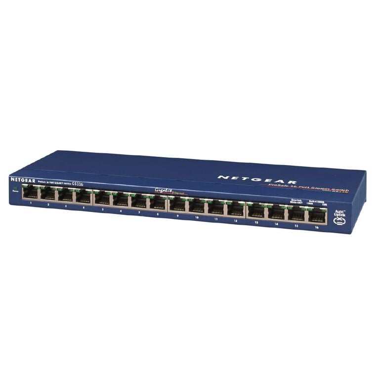 Netgear GS116 Prosafe 16-Port Gigabit Switch, , hi-res