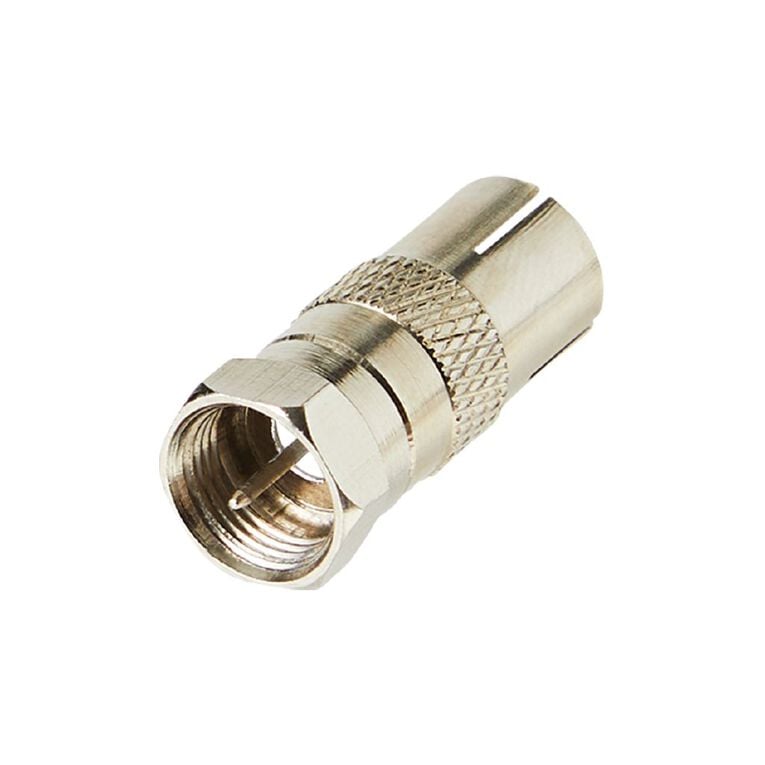 Tech.Inc Coaxial Socket to F Plug Adapter, , hi-res