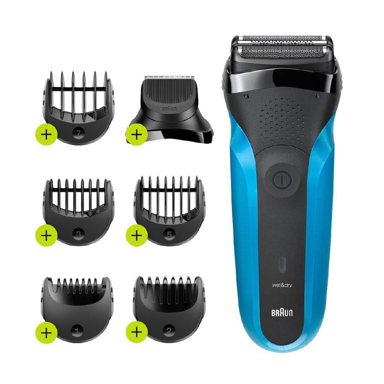 Braun Series 3 310BT - Rechargeable Electric Shaver & Beard Trimmer, , hi-res