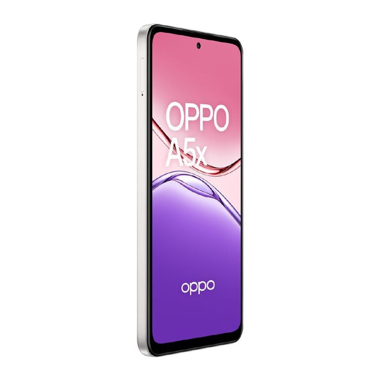 OPPO A5X with 2degrees SIM - Laser White, , hi-res