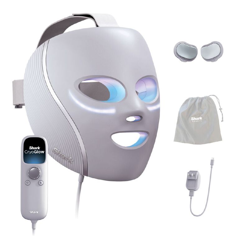 Shark CryoGlow Cooling & LED Face Mask (Lilac Chill), , hi-res