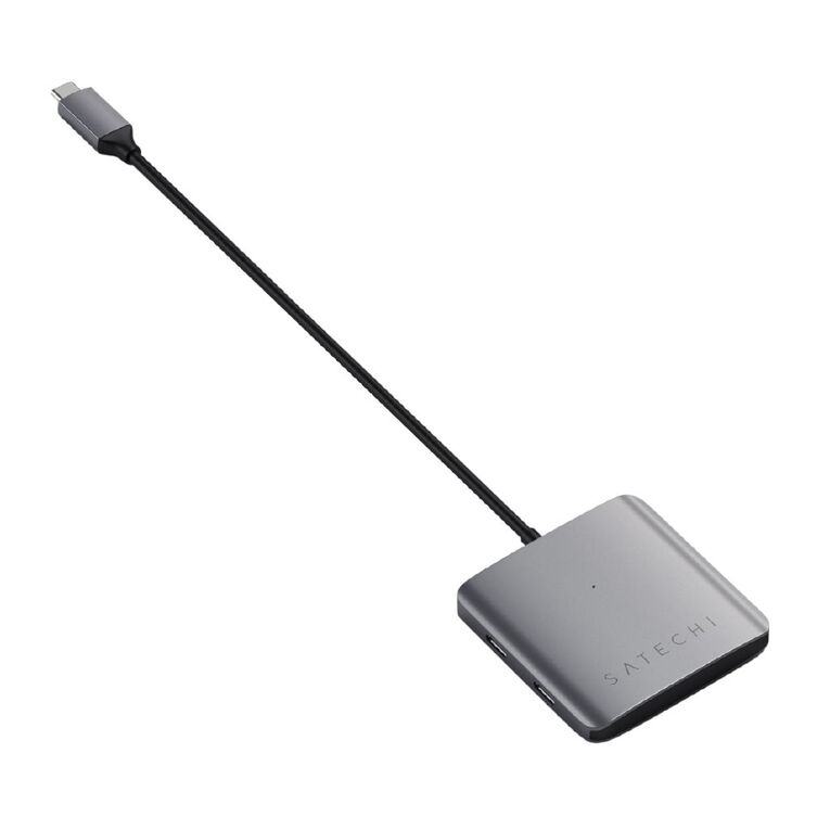 SATECHI Aluminium 4 Port USB-C Hub - Space Grey, , hi-res
