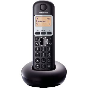 Panasonic KX-TGB210NZB Single Cordless Phone - Black