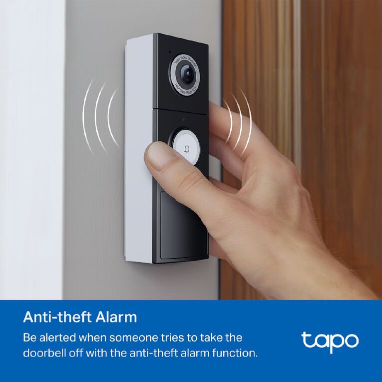 TP-Link Tapo D235 Video Doorbell Camera, , hi-res