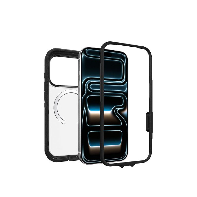 OtterBox Defender Pro XT MagSafe Case for iPhone 18 Pro - Clear/Black, , hi-res