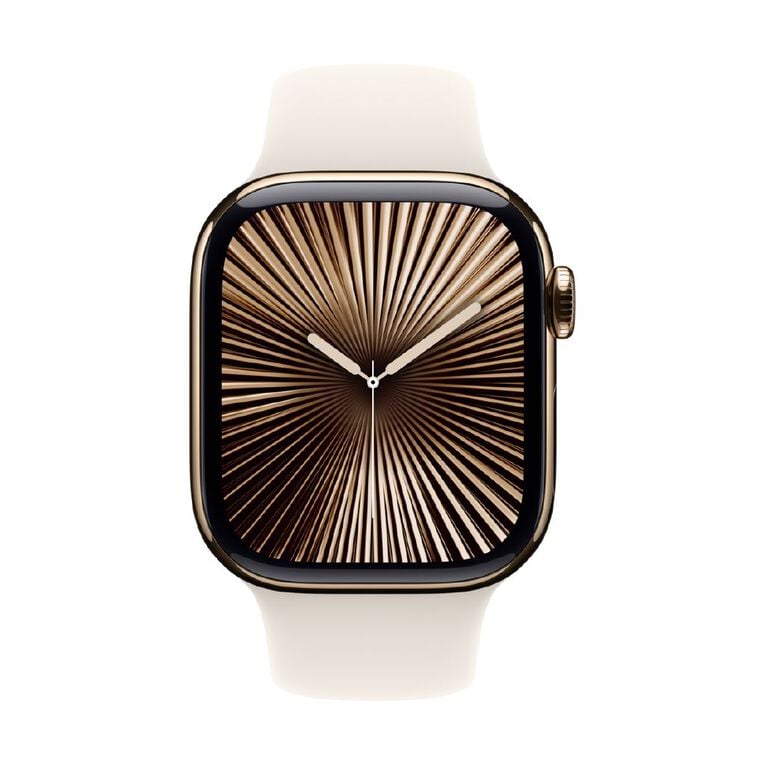 Apple 42mm Starlight Sport Band - S/M, , hi-res