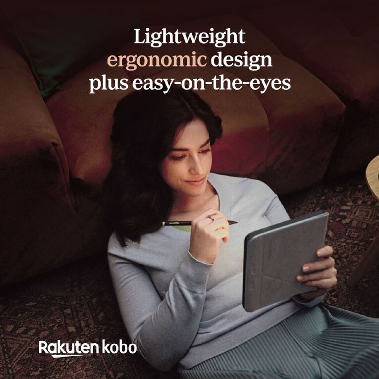 Kobo Libra Colour 7" 32GB eReader Bundle with Stylus 2 - Black, , hi-res