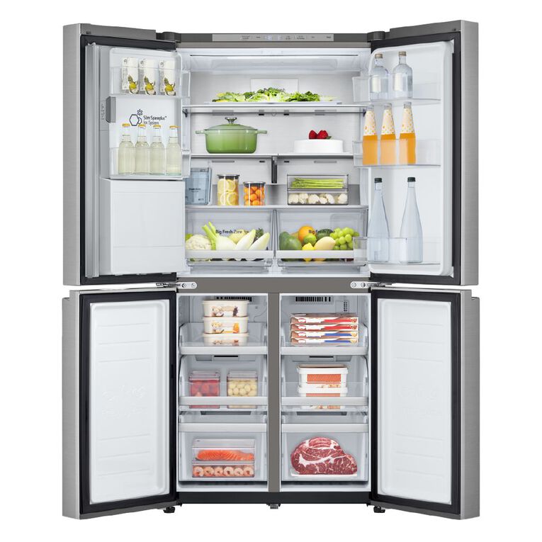 LG 506L Slim French Door Fridge Non-Plumbed - Stainless, , hi-res