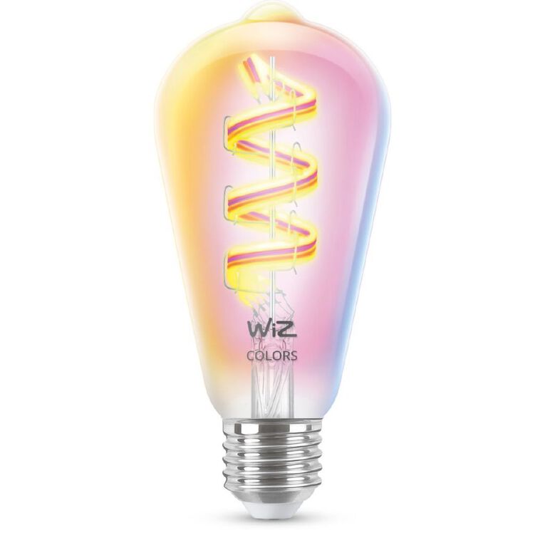 WiZ Wi-Fi BLE 6.3W ST64 E27 RGB CL 1CT/6, , hi-res