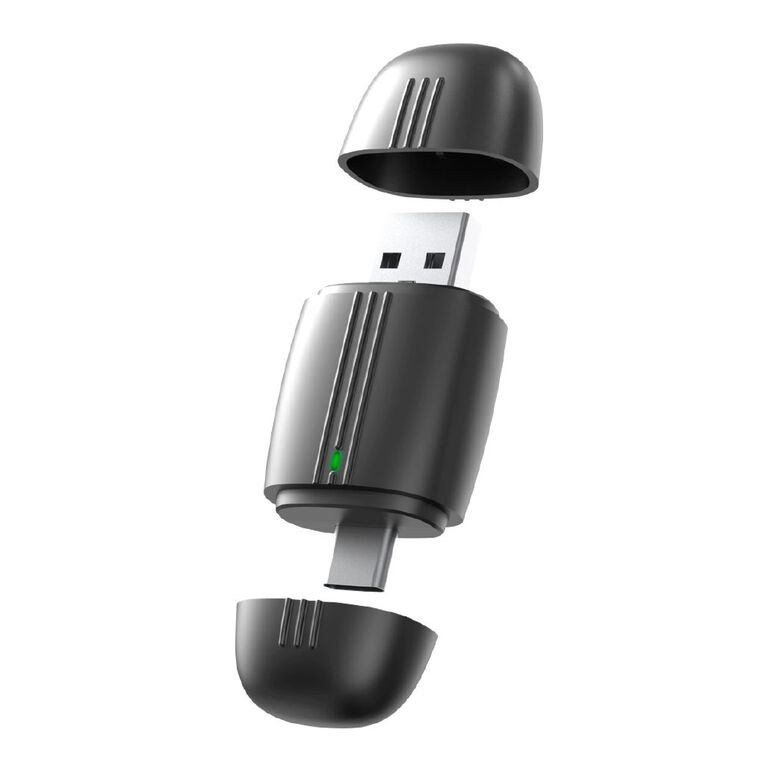 Laser Wireless Dongle for CarPlay with USB-A and USB-C V2, , hi-res