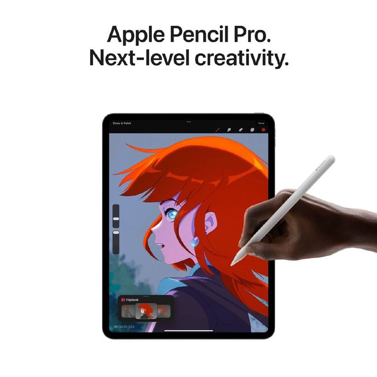 Apple iPad Pro 13 Inch M4 Wi-Fi + Cellular 2TB Nano Texture - Space Black, , hi-res