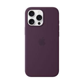 Apple iPhone 16 Pro Max Silicone Case with MagSafe - Plum