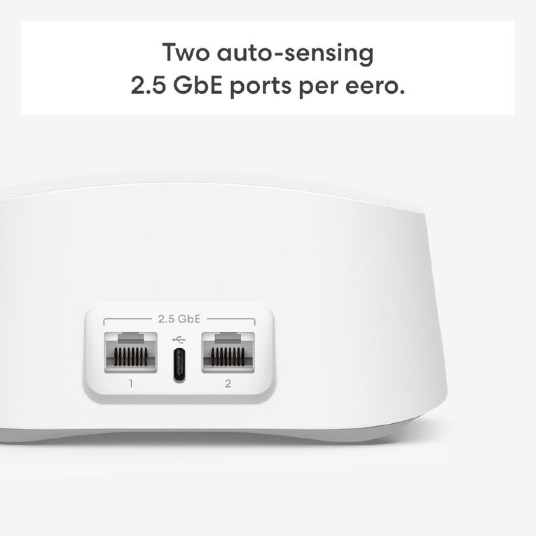 Amazon eero 7 | 2.5 Gbps Mesh Wi-Fi 7 Router & Extenders - 3 Pack, , hi-res