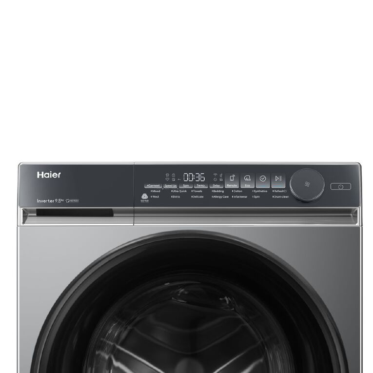 Haier 9.5kg 500 Series Front Load Washer - Black, , hi-res