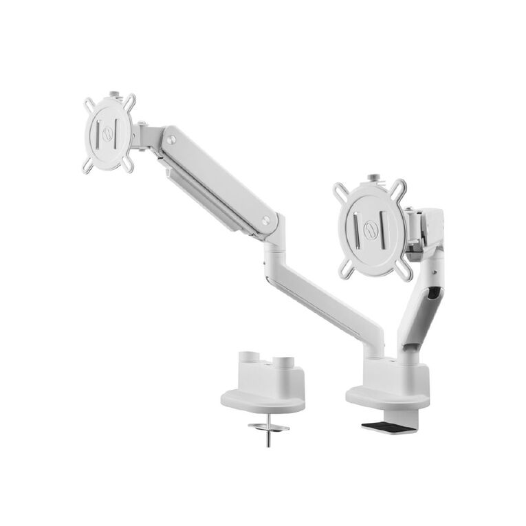 One for All Dual Monitor Arm for 13-35" Monitors - White, , hi-res