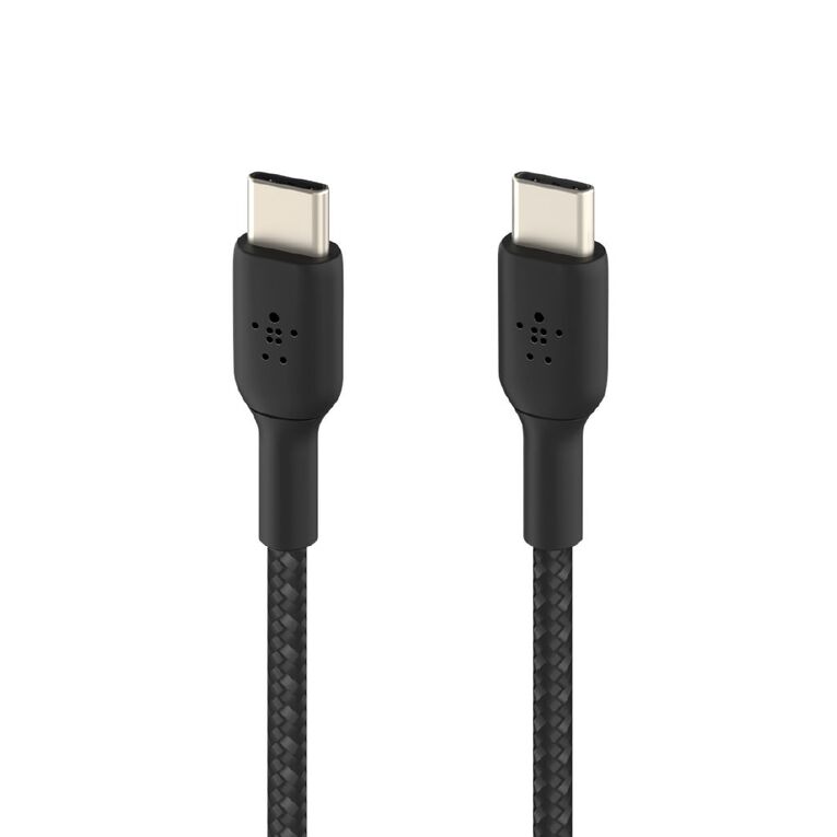 Belkin USB-C to USB-C Braided Cable 0.15M - Black, , hi-res