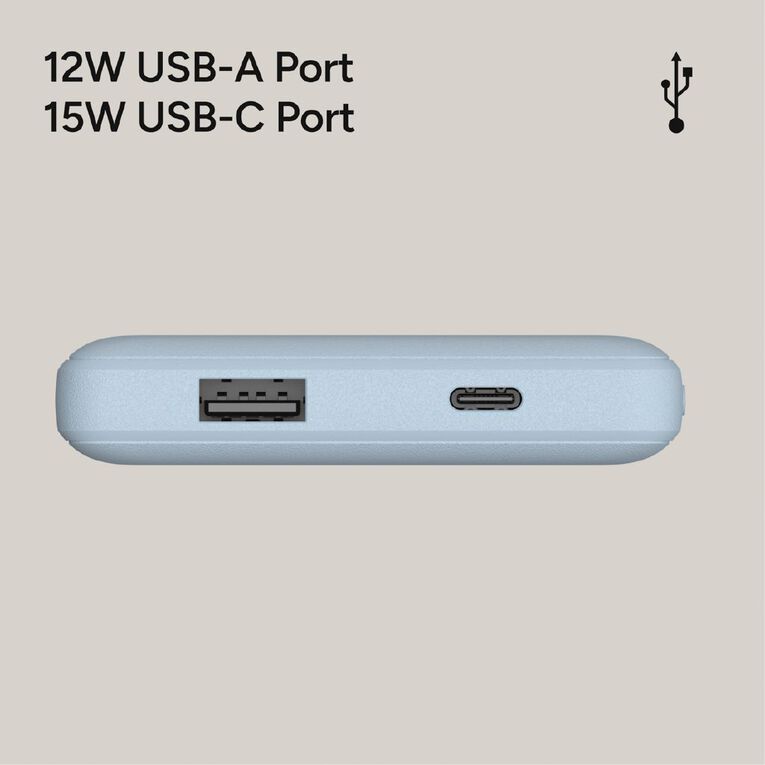 Mophie Power Boost 10K PD Powerbank - Blue, , hi-res